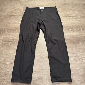 Reigning Champ Pants Mens 32 Black Technical‎ Performance Slim Straight 32x27